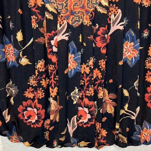 FREE PEOPLE FLORAL TANK TOP SIZE S - Picture 6 of 8